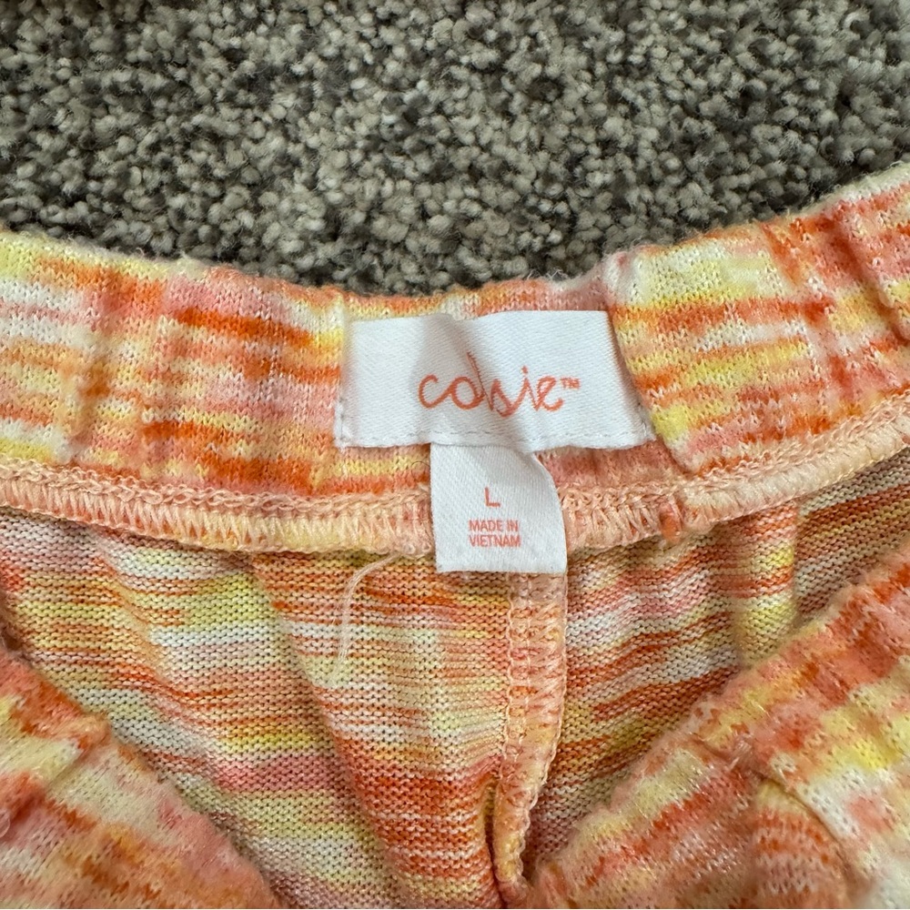 Colsie Multicolor Knit Lounge Set - Picture 2 of 4